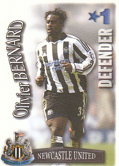 Olivier Bernard Newcastle United 2003/04 Shoot Out #272